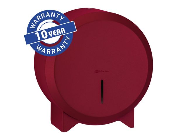 MERIDA STELLA RED LINE MINI toilet paper dispenser, max. roll diameter 19 cm, red